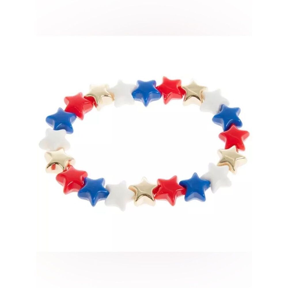 New Brother Sister Design Studio Star Beaded Bracelets Set of 2